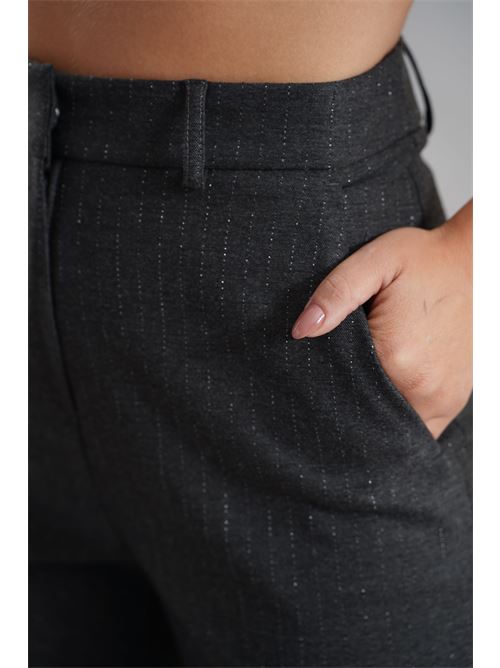 Pantalone Gessato federica erre | MYA 518GRIGIO